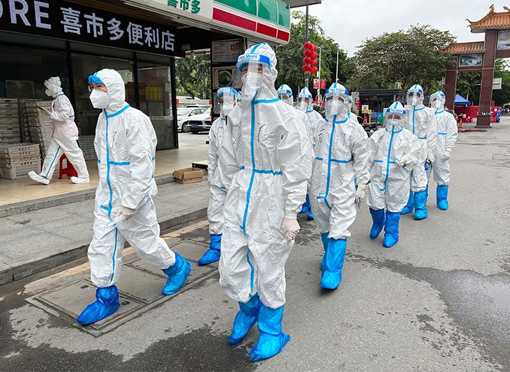 集团党员助力广州疫情封控区，筑牢抗疫“长城”